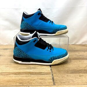 Nike Air Jordan 3 Retro BG “Powder Blue” 2013 398614-406‎ 7 Youth /Women’s 8.5